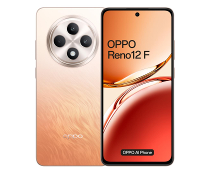 Smartfon OPPO Reno12 F 4G 8/256GB Pomarańczowy 120Hz